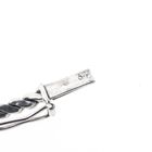 Image 8 of Bicolor Gold Necklace with Fixed Pendant and Diamonds; 0.45 ct.