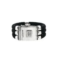 Silver Buddha to Buddha bracelet | 21 cm