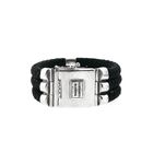 Image 1 of Silver Buddha to Buddha bracelet | 21 cm