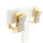 Afbeelding 5 van Gouden oorstekers met zirconia