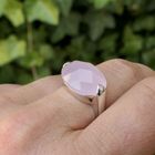 Image 10 of Silver ring with rose quartz