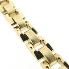 Image 4 of Gold Bismarck link bracelet