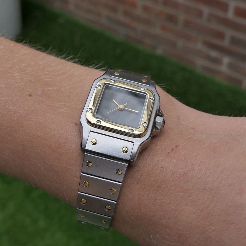Image 18 of Cartier Santos Automatic; Vintage ladies watch