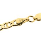 Image 5 of Two-tone gold navy link necklace 56.5 cm | Mioro