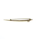 Afbeelding 4 van Gouden broche met zirconia