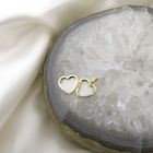 Image 2 of Gold medallion pendant as a heart