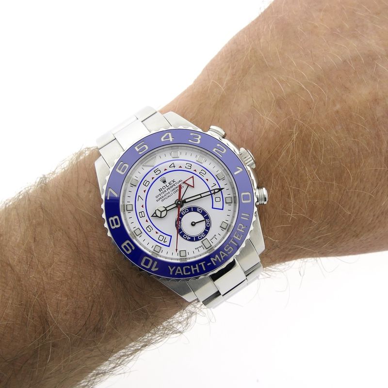 Image 7 of Rolex Yacht-Master II 116680; Men's watch with countdown timer