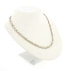 Image 3 of White gold matted fantasy necklace