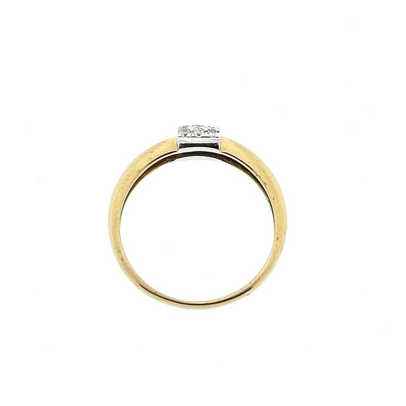 Image 5 of Gold Jeunesse ring with diamond; 0.075 ct.