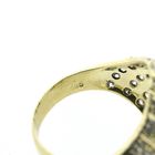 Image 6 of Gold cocktail ring with zirconia