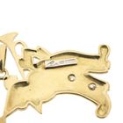 Image 6 of Gold pendant of a clown with zirconia