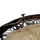 Image 9 of Antique purse with silver handle and glass beads | 19th century