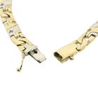 Image 4 of Two-tone gold magnum fantasy link bracelet | 21.5 cm