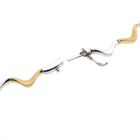 Image 8 of Two-tone gold fantasy link necklace