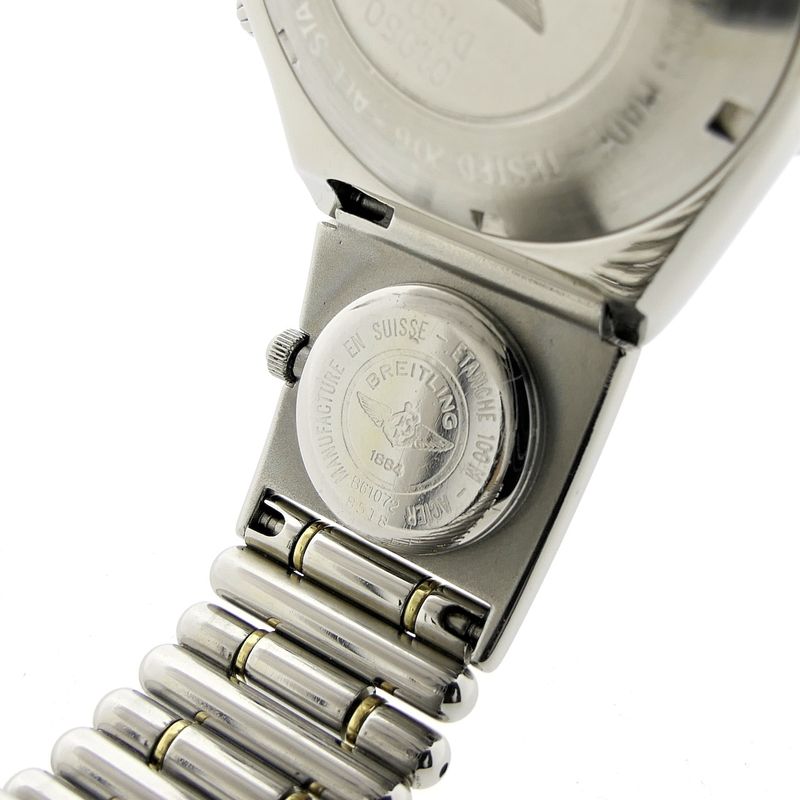 Image 12 of Breitling Chronomat; Chronograph men's watch with UTC module