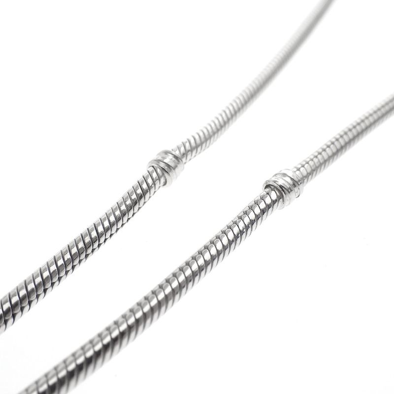 Image 4 of Pandora necklace; Silver; Snake Chain | 42 cm