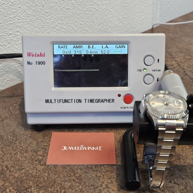 Image 24 of Rolex Datejust II 41mm 'Diamond Dial' 116334; Automatic men's watch