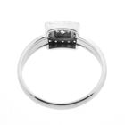 Image 5 of 18 carat white gold ring with 0.36 ct. diamonds.