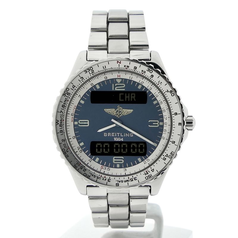 Image 1 of Breitling Chronospace; Analog/digital pilot's watch