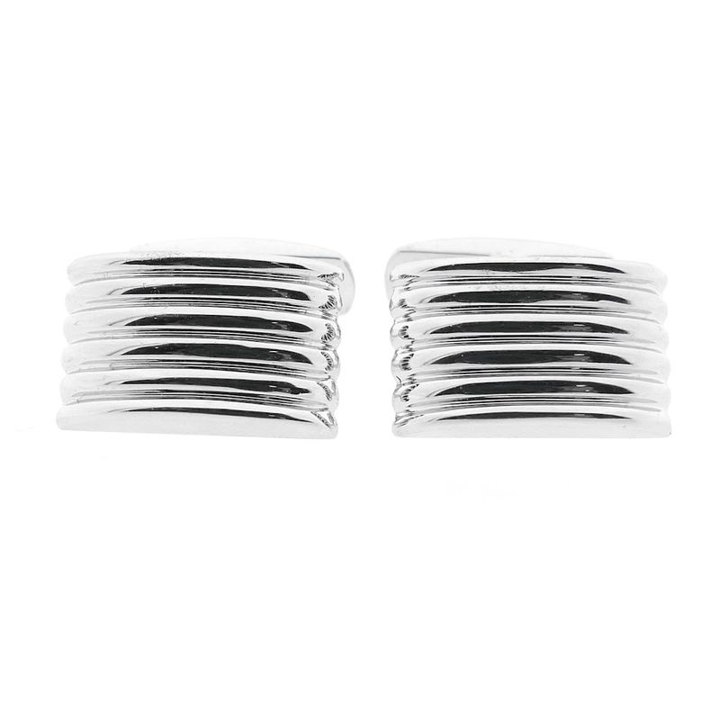 Image 8 of White gold cufflinks