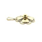 Afbeelding 8 van Gouden hanger van een klavertje vier