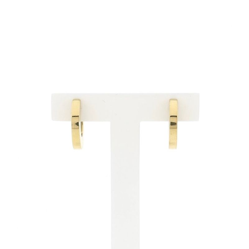 Image 1 of Gold Hoop Earrings