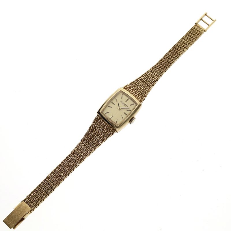 Image 16 of Longines Record 671.0944; Vintage 18k gold women's watch with papers from 1975