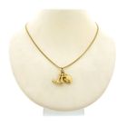 Image 3 of 8 carat gold pendant; Faith, hope, and love