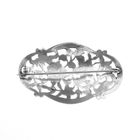 Image 11 of Silver brooch | Floral design