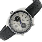 Image 13 of Heuer Autavia 1163 'Jo Siffert'; Vintage chronograph men's watch