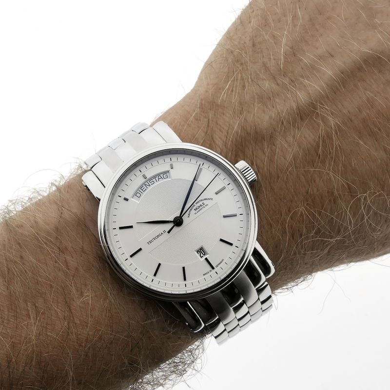 Image 14 of Mühle Glashütte Teutonia II M1-33-60; Automatic men's watch