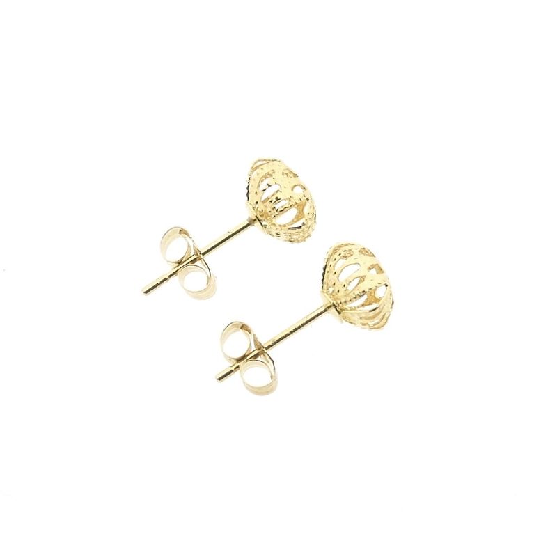 Image 10 of Gold stud earrings | Vintage