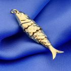 Image 9 of Gold pendant of a fish