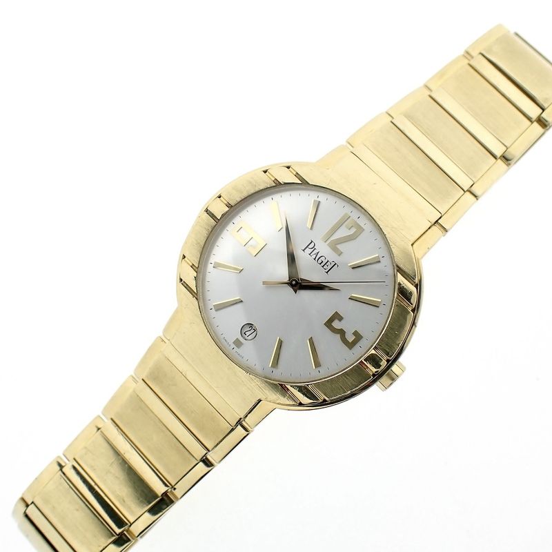 Image 1 of Piaget Polo Automatic; 18k gold men's watch