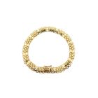 Afbeelding 3 van Gouden fantasie schakelarmband 