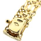 Afbeelding 7 van Gouden fantasie schakelarmband 