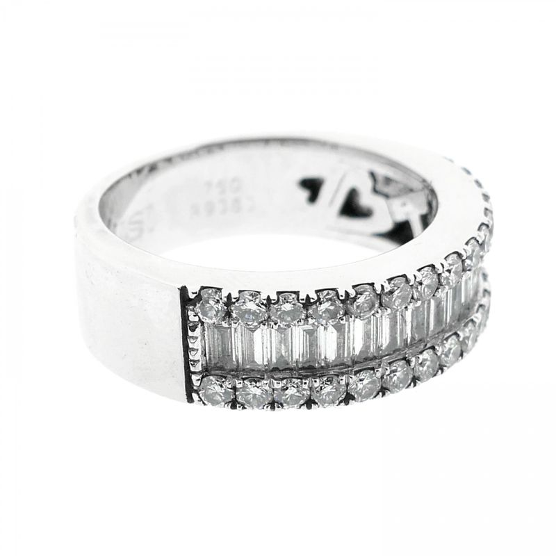 Image 7 of Tirisi white gold ring with diamonds; 1.171 ct.