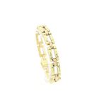 Image 1 of Bicolor gold Bismarck link bracelet