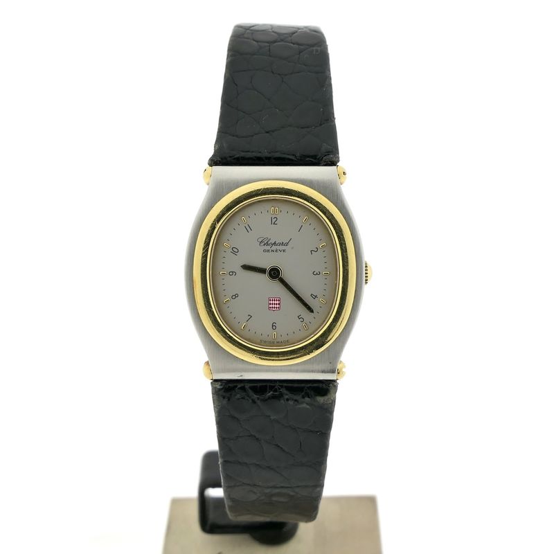 Image 1 of Chopard Monte-Carlo 8034; Vintage gold/steel women's watch