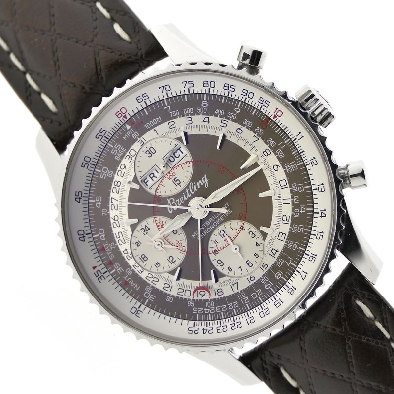 Image 19 of Breitling Navitimer Montbrillant Datora A21330; Chronograph men's watch