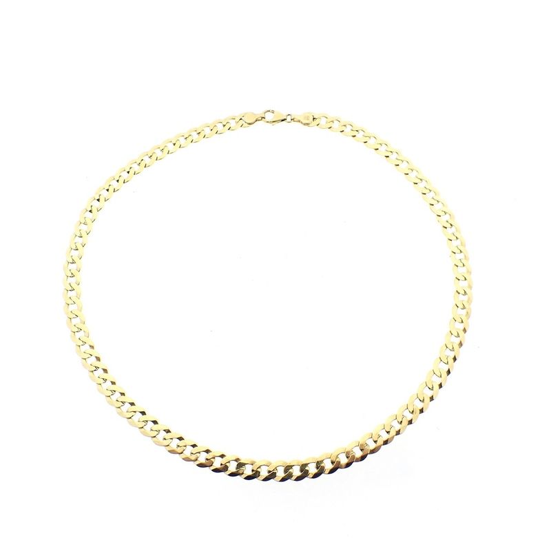 Image 1 of 8 carat gourmet link chain.