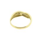 Image 5 of Gold subtle ring with zirconia