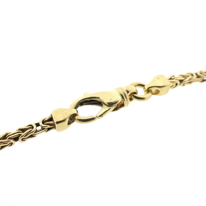 Image 3 of Gold king's link bracelet | 20 cm