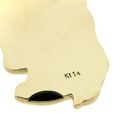 Image 4 of Gold pendant with the face of Jesus