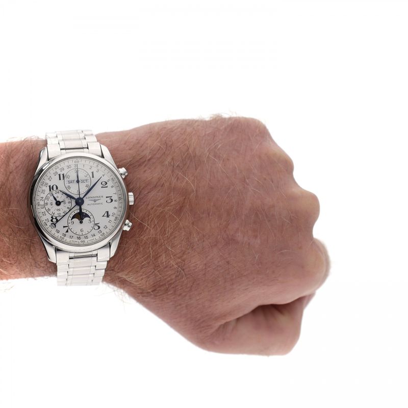 Image 16 of Longines Master Collection Chrono Moonphase L2.673.4.78 Automatic Watch
