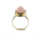Image 9 of 8K Rose Quartz Ring | Vintage