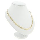 Image 3 of Two-tone gold fantasy link necklace