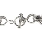Image 5 of Silver robust jasseron necklace | 45 cm