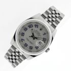 Image 15 of Rolex Datejust 'Deco Blue Arab' 116200; Automatic watch