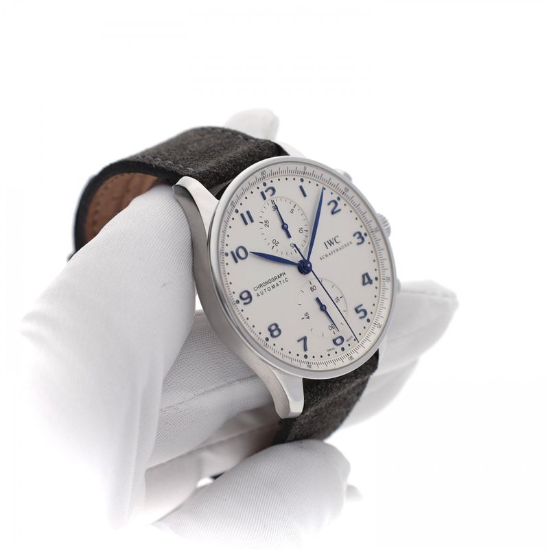 Image 15 of IWC Portuguese Chronograph IW371446; Automatic Men's Watch